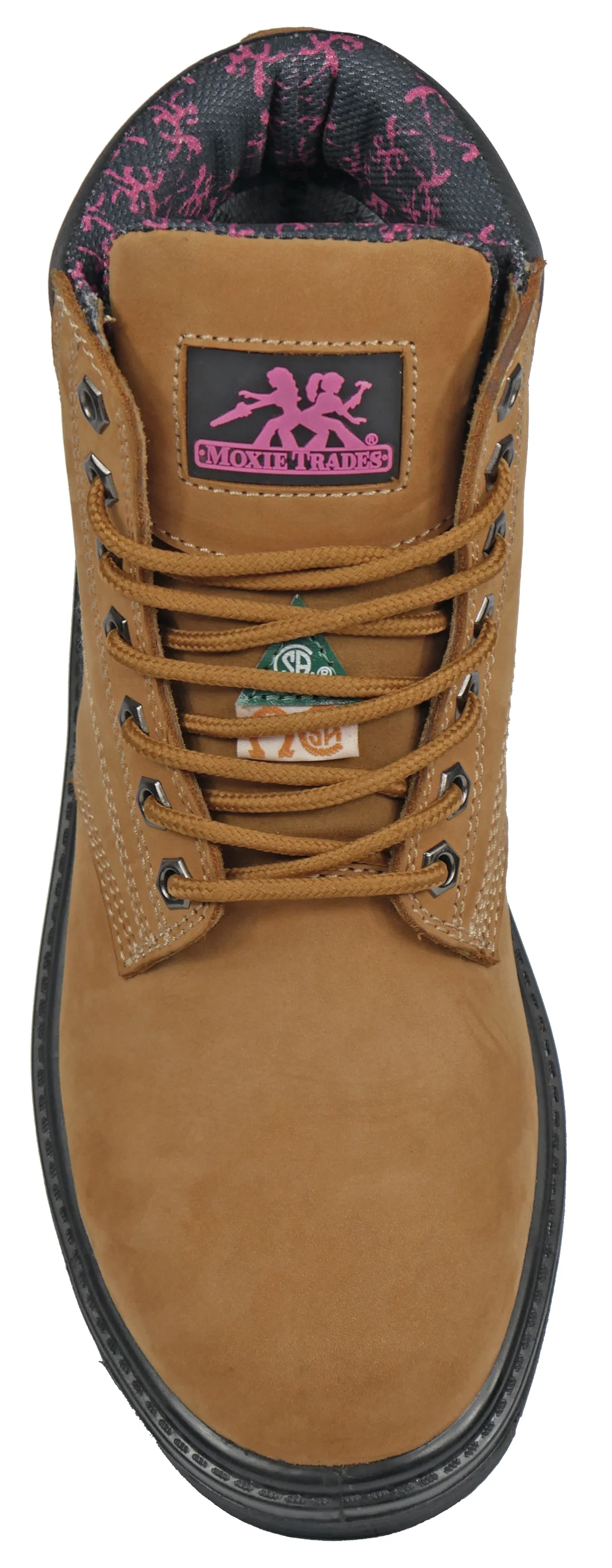 Alice 6" Nubuck Tan Steel Toe MT50161 - Image 7