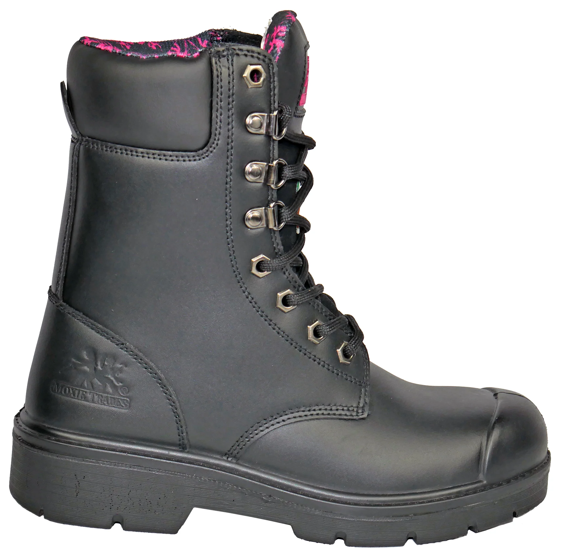 Anne 8" Black Steel Toe MT50165 - Image 3