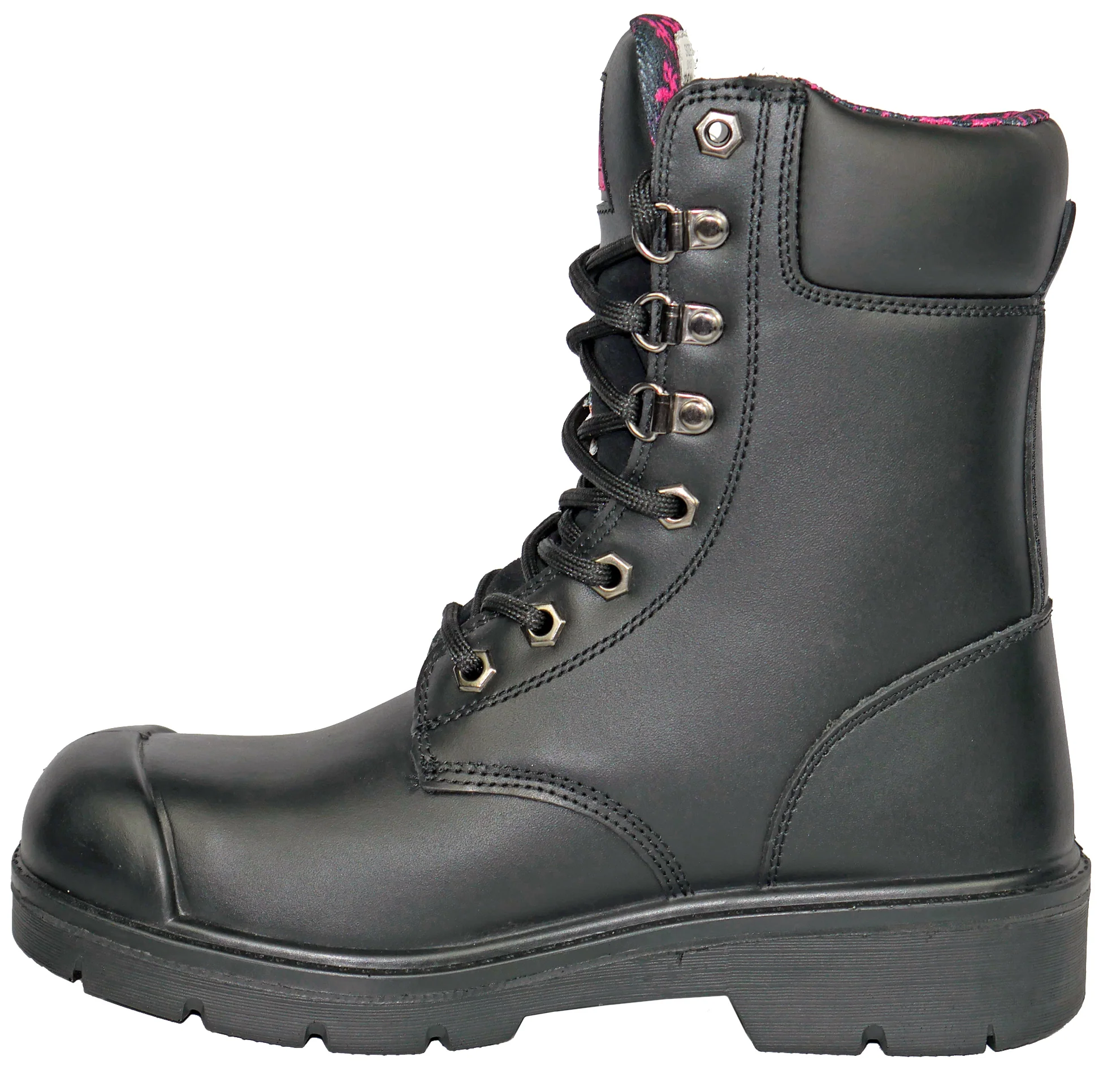 Anne 8" Black Steel Toe MT50165 - Image 4