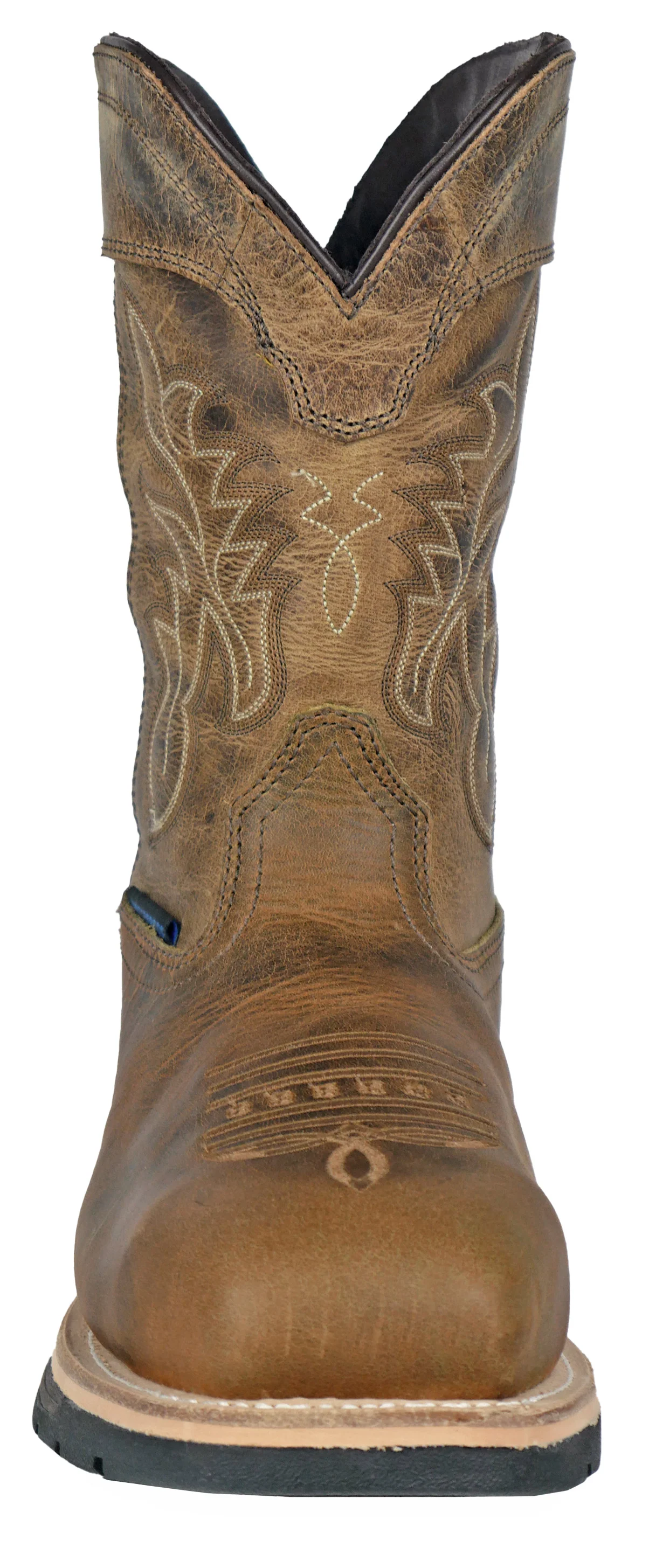Brisbee Distressed Brown Pull-On Composite Toe 94050 - Image 5
