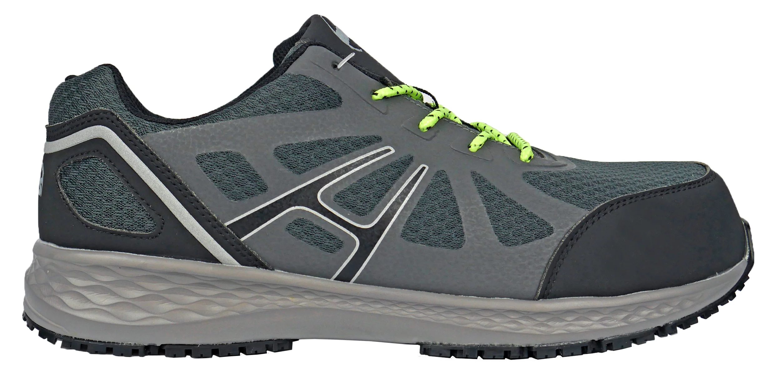 Express Grey/Black Athletic Composite Toe 13032 - Image 4