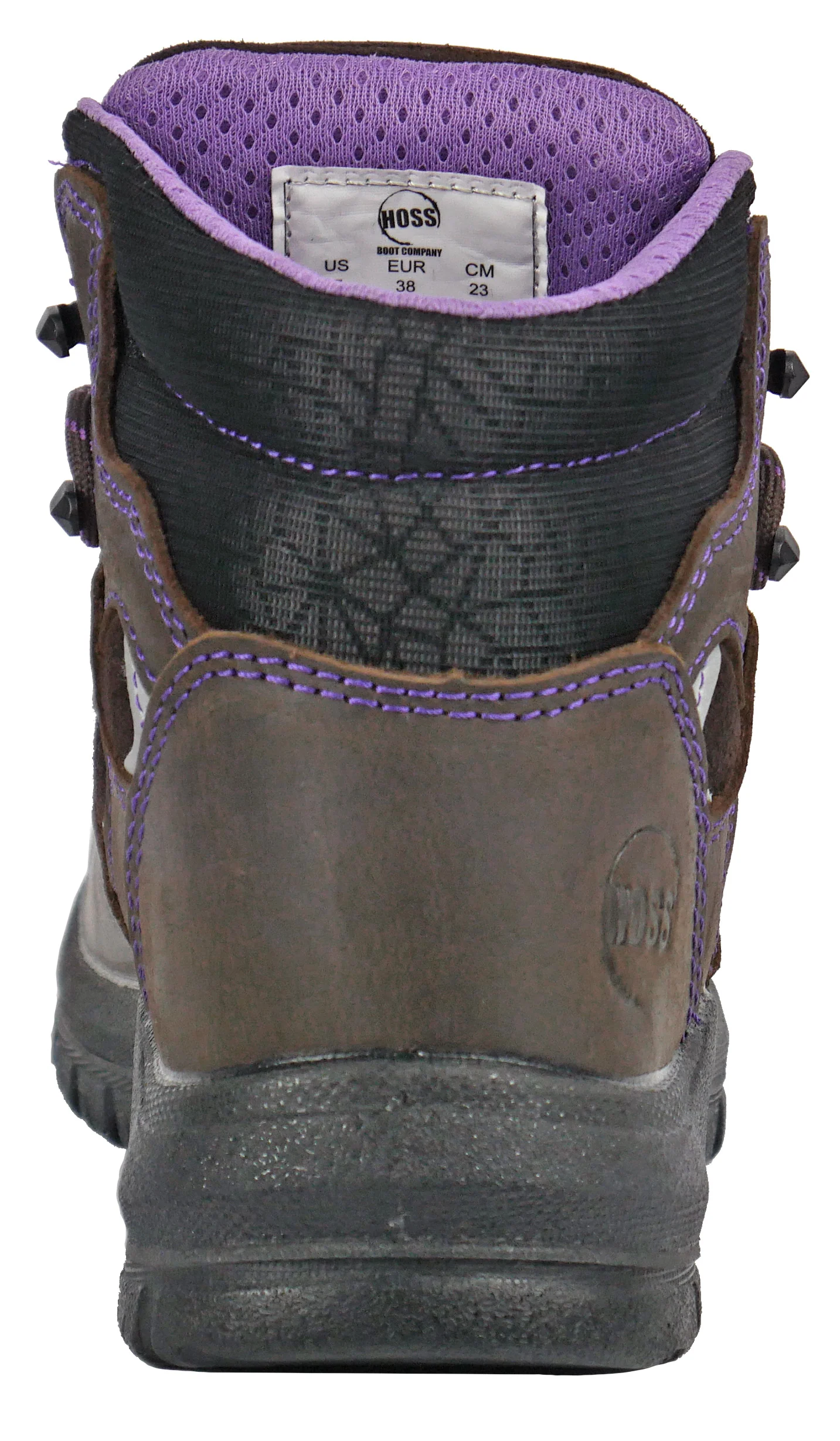 Lacy 6" Brown/Purple Composite Toe 70419 - Image 3