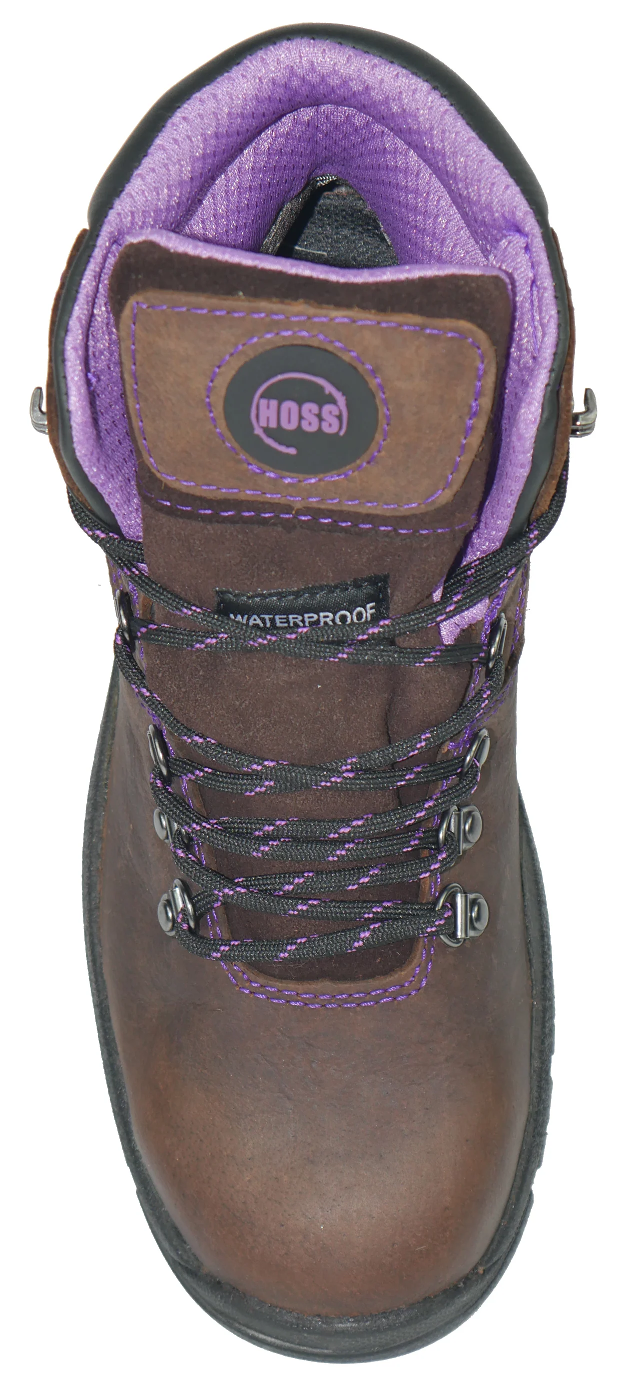 Lily 6" Brown/Purple Steel Toe 70423 - Image 7