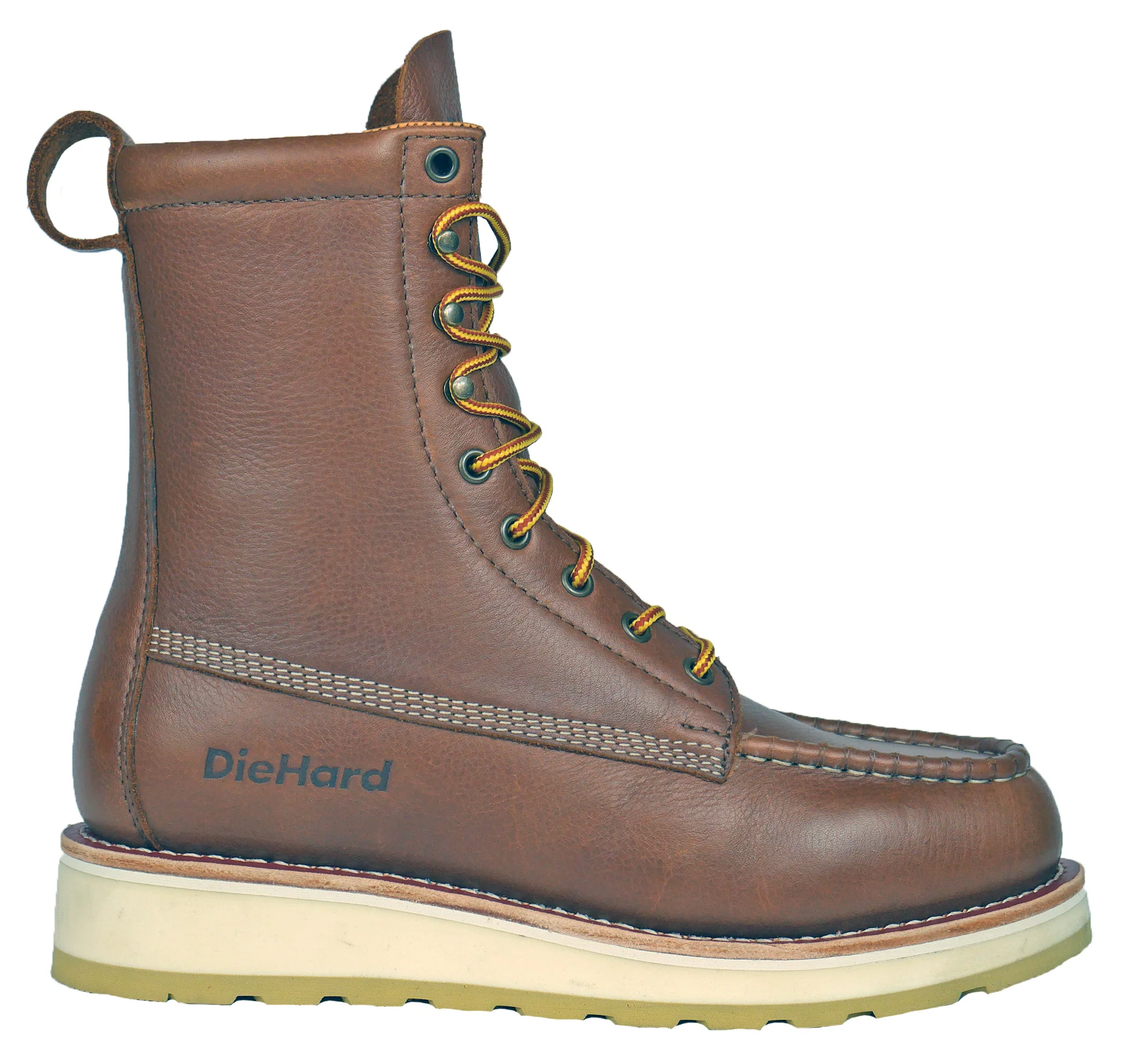 Malibu 8" Brown Soft Toe DH80420 - Image 4