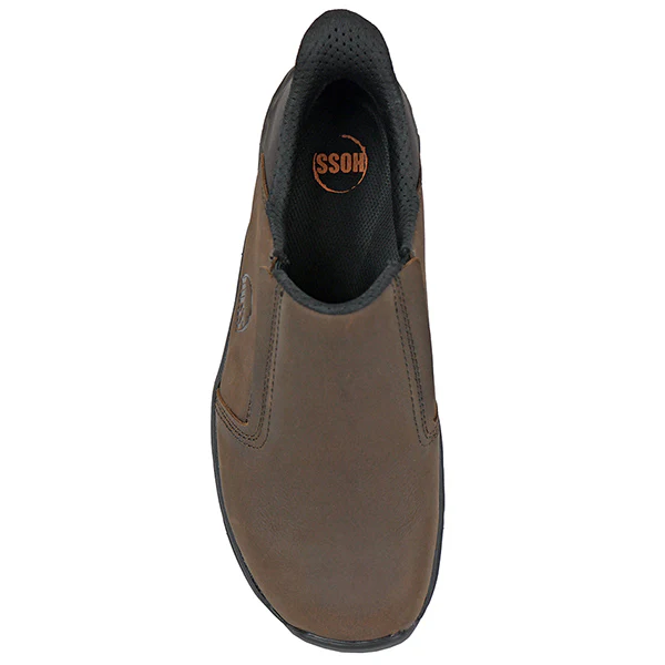McKee Slip On Slip Resistant Brown Soft Toe 50240 - Image 4