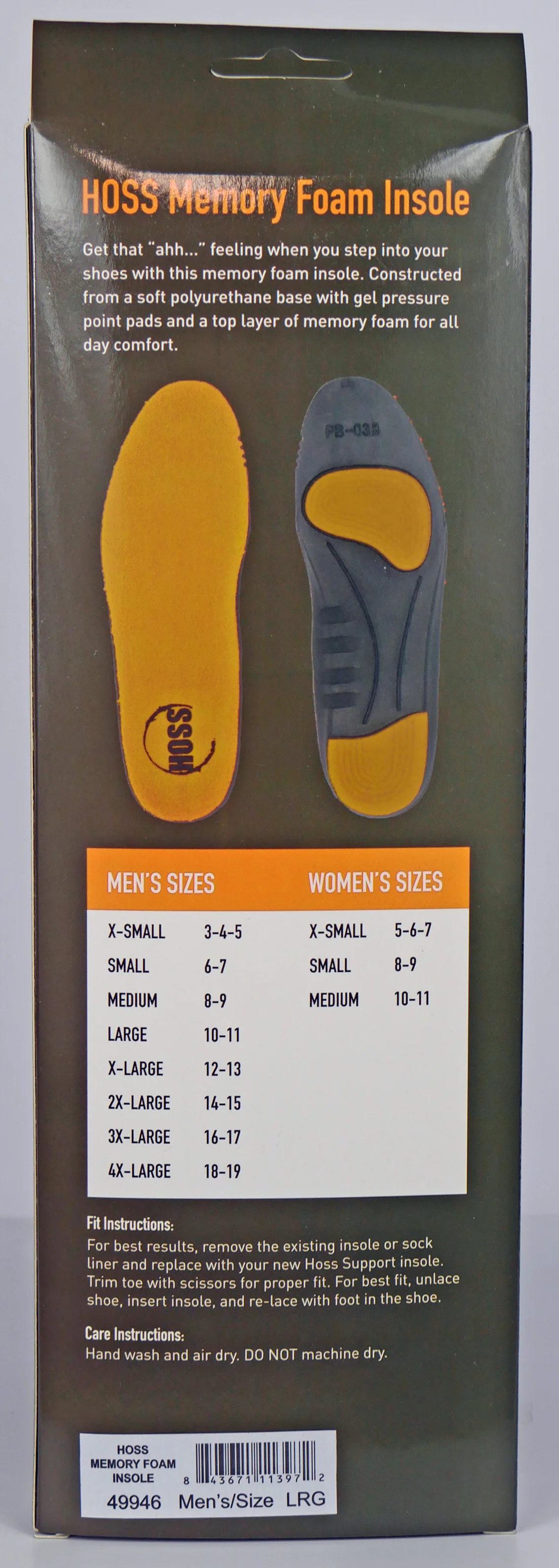 Memory Foam Insole 49946 - Image 4
