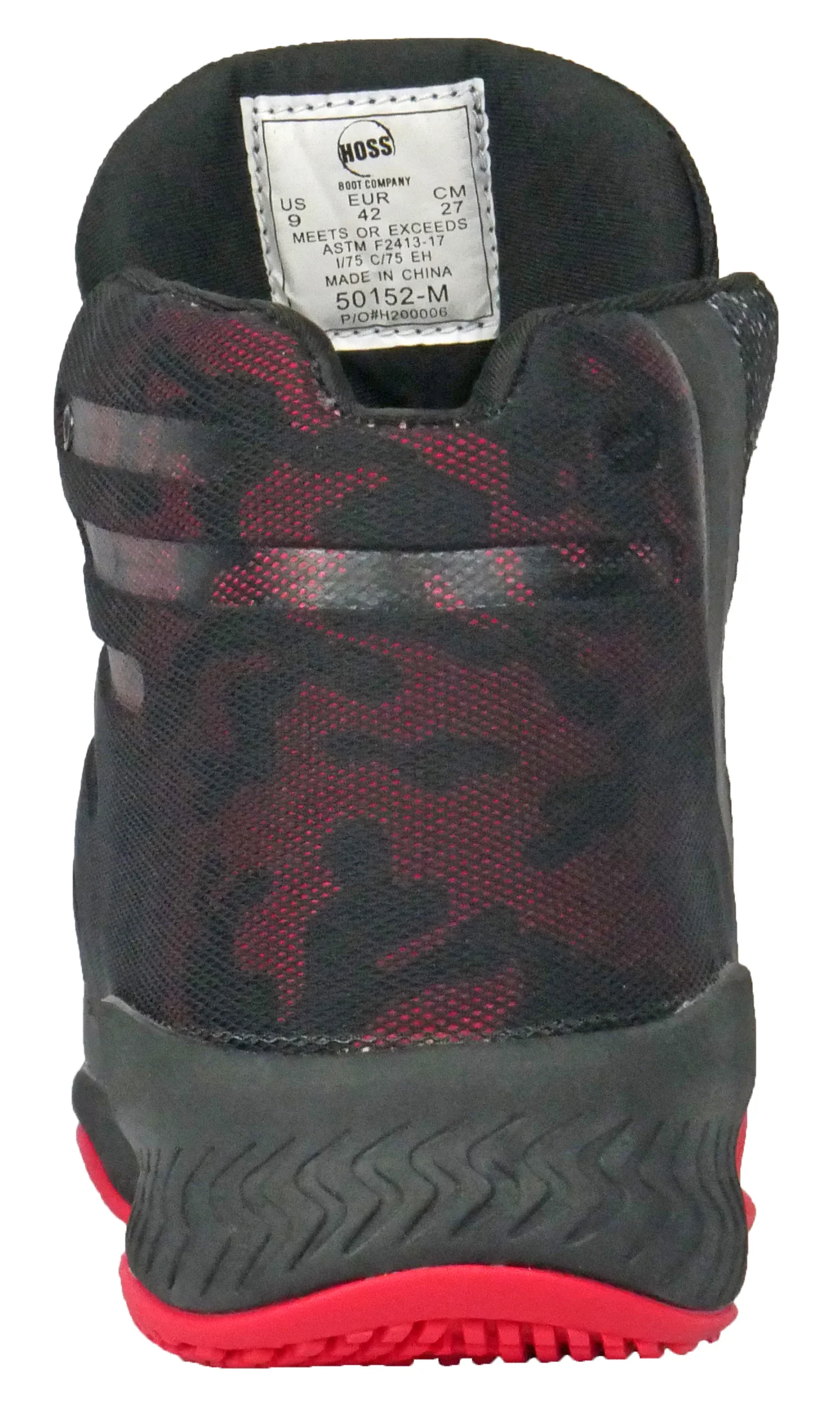 Rim Fly Black/Red Athletic Composite Toe 50152 - Image 3