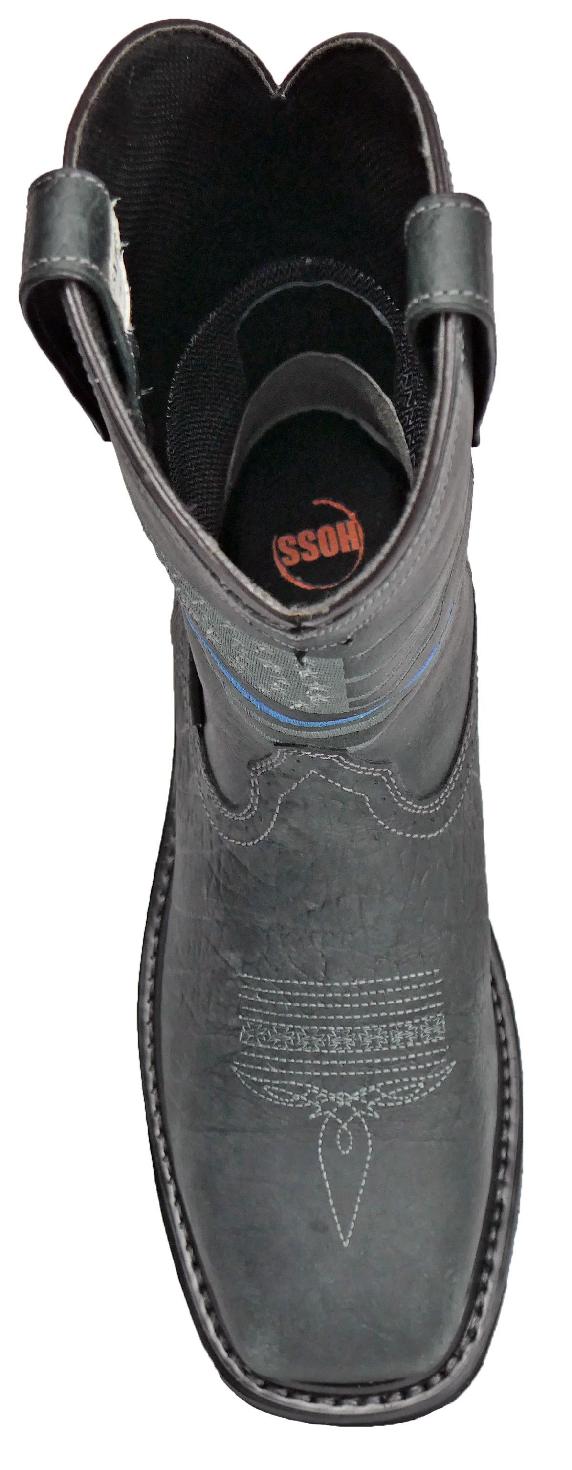 Rushmore Black Pull-On Patriotic Charcoal Composite Toe 91065 - Image 7