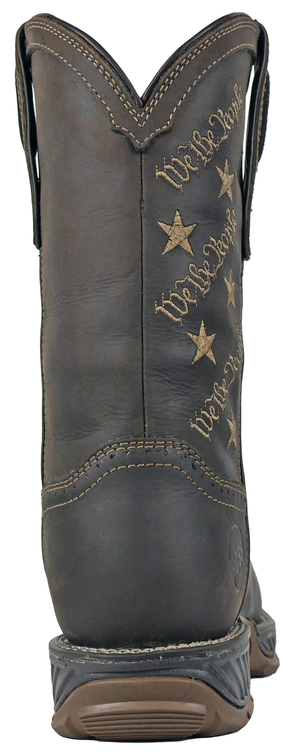 We The People Brown Pull-On Western Composite Toe 94023 - Image 3