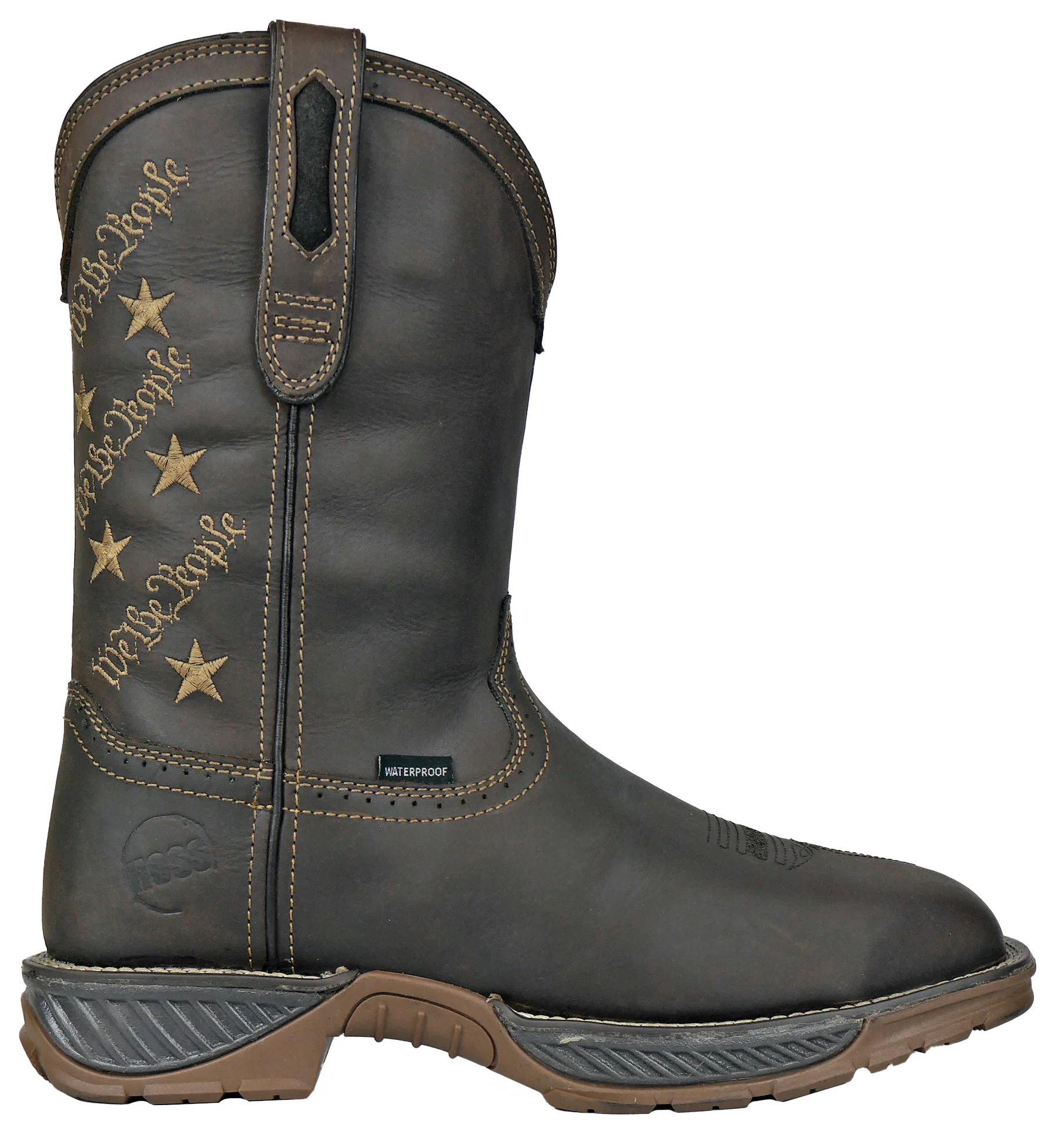We The People Brown Pull-On Western Composite Toe 94023 - Image 4