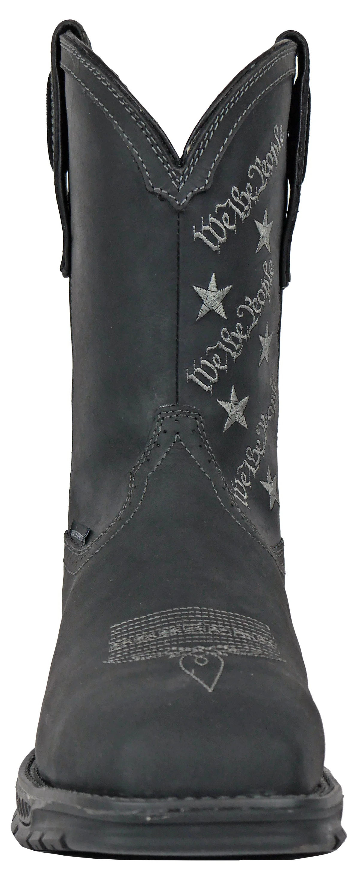 We The People Black Pull-On Western Composite Toe 90123 - Image 5